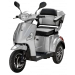 Triciclu electric pentru persoane EvoTools TRP800-1, 800W, autonomie 50 km, viteza maxima de 25 km/h, conform reglementarilor UE, fara permis