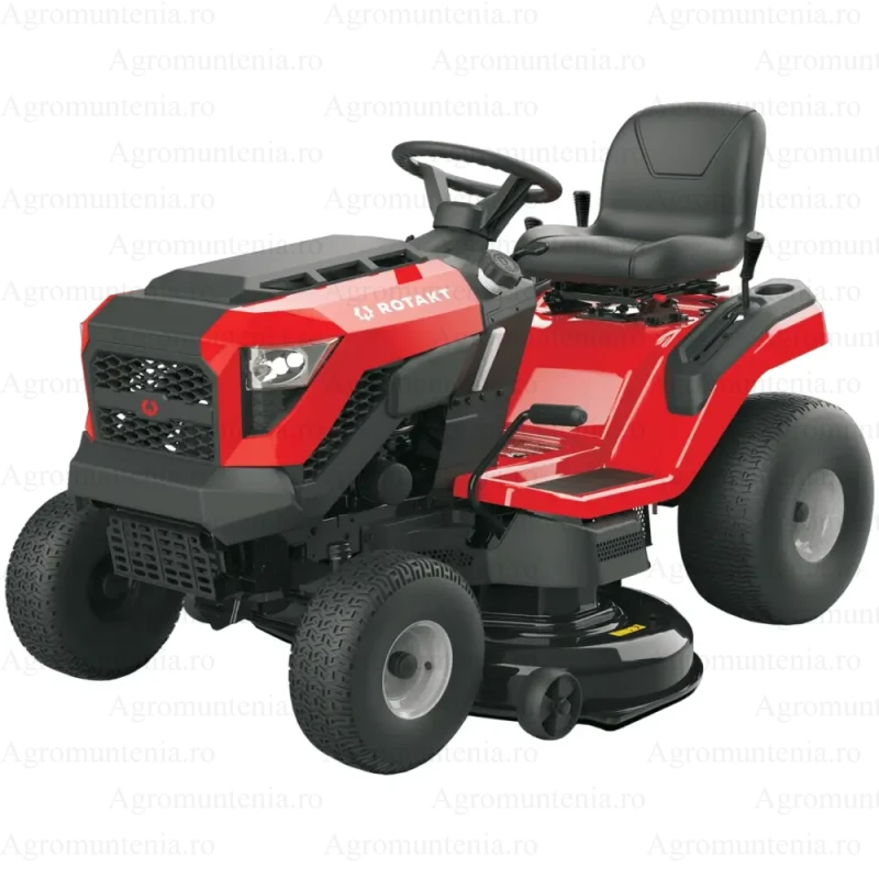 Tractor de tuns gazonul Rotakt Cyborg L107 cu, benzina, cu Motor Loncin, 14,8CP, 1070mm latime de lucru, inaltime de tundere 25mm-100mm