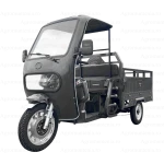 Triciclu electric cargo TRCC1500 EvoTools cu cabina, 1500 W, viteza maxima de 25km/h, autonomie de aproximativ 50-60 km, fara permis