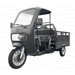 Triciclu electric cargo TRCC1500 EvoTools cu cabina, 1500 W, viteza maxima de 25km/h, autonomie de aproximativ 50-60 km, fara permis