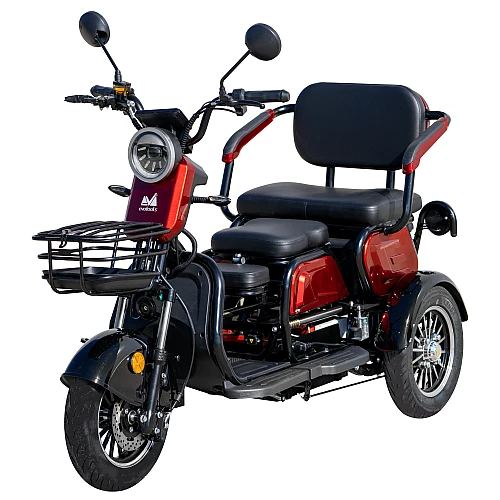 Triciclu Electric Evotools TRP1000 – putere 1000W, 50 km autonomie, baterie 60 V, viteza maxima de 25 km/h, conform reglementarilor UE, fara permis