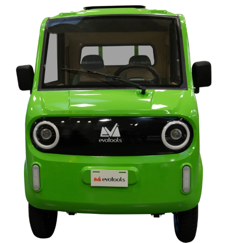 Triciclu electric pick-up Rubo ME3000, motor brushless 3000 W, putere maxima 4900 W, autonomie pana la 130 km, cu volan, viteza maxima de 25 km/h, conform reglementarilor UE, fara permis