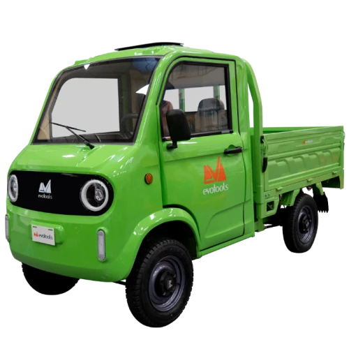 Triciclu electric pick-up Rubo ME3000, motor brushless 3000 W, putere maxima 4900 W, autonomie pana la 130 km, cu volan, viteza maxima de 25 km/h, conform reglementarilor UE, fara permis