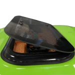 Triciclu electric pick-up Rubo ME3000, motor brushless 3000 W, putere maxima 4900 W, autonomie pana la 130 km, cu volan, viteza maxima de 25 km/h, conform reglementarilor UE, fara permis