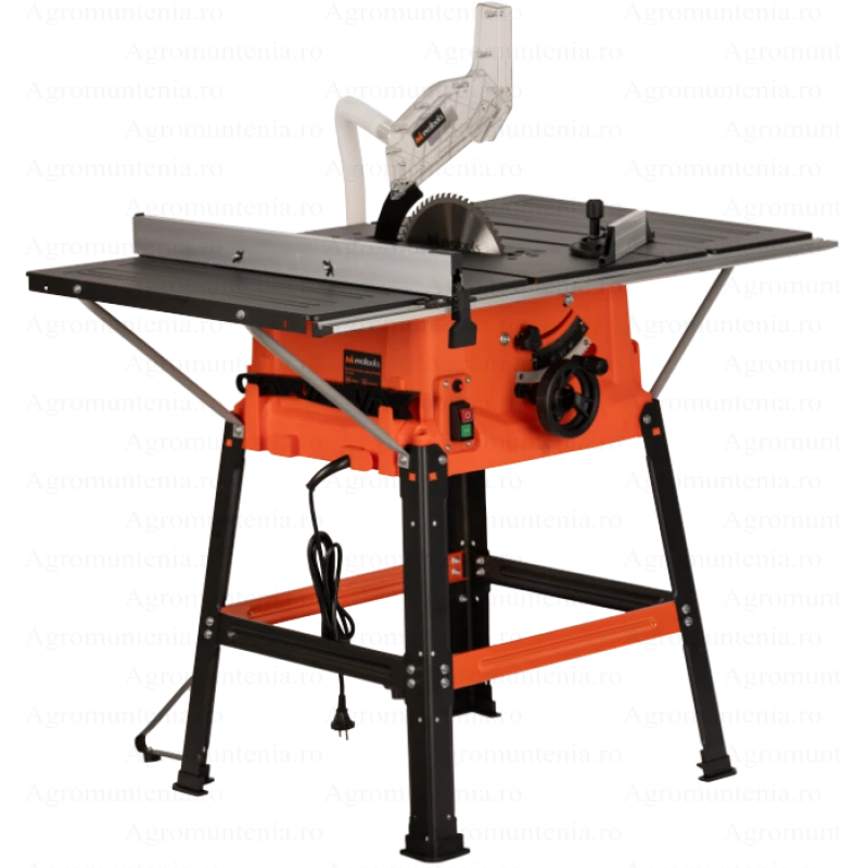 Fierastrau Circular de Masa Evotools TS 1800, 1800W, Disc 250mm, Taiere 85mm la 90°, Turatie 4500rpm, Masa 645x1002mm, 230V