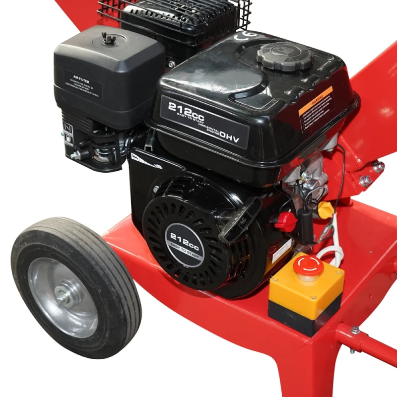 Tocator crengi profesional pe benzina 7CP, 212cc orizontal, grosime maxima 60mm, viteza 3600 rpm, pornire manuala Breckner Germany