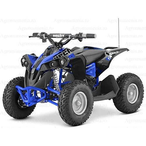 ATV electric Hecht 51060 Blue, motor 1060W, viteza maxima 35 km/h, albastru capacitate max 70 kg