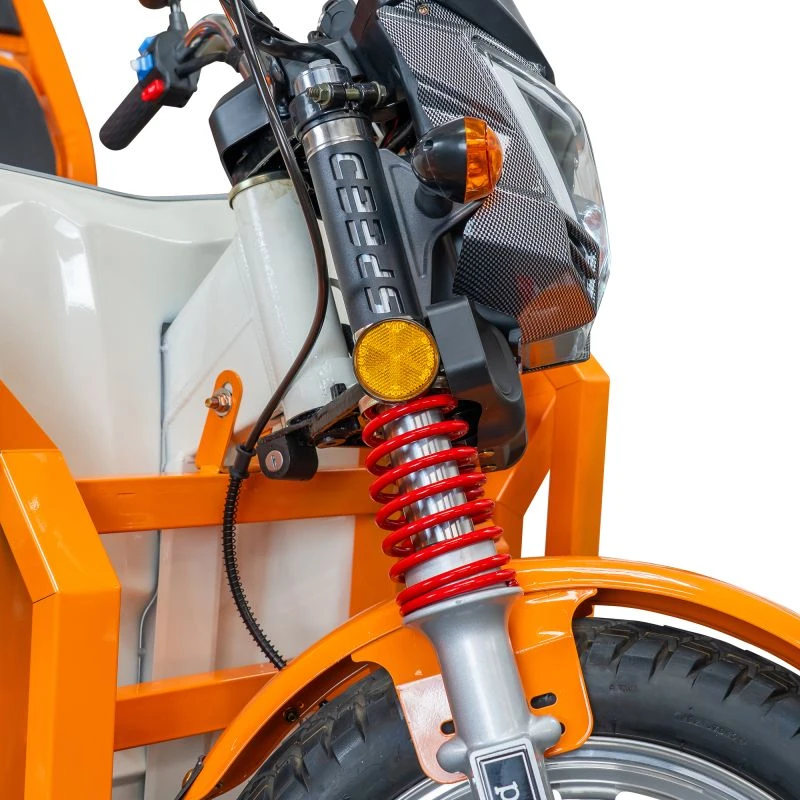 RURIS Pilot 3130A – Triciclu Electric Cargo cu Motor 3600W, Baterie 72V 58Ah, Autonomie 80 km, Capacitate 603 kg, Frana Fata Disc / Spate Tambur, viteza maxima de 25 km/h, conform reglementarilor UE, fara permis