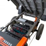 RURIS Pilot 3130G – Triciclu Electric Cargo cu Motor 3600W, Baterie 72V 58Ah, Autonomie 80 km, Capacitate 603 kg, Frana Fata Disc / Spate Tambur, viteza maxima de 25 km/h, conform reglementarilor UE, fara permis