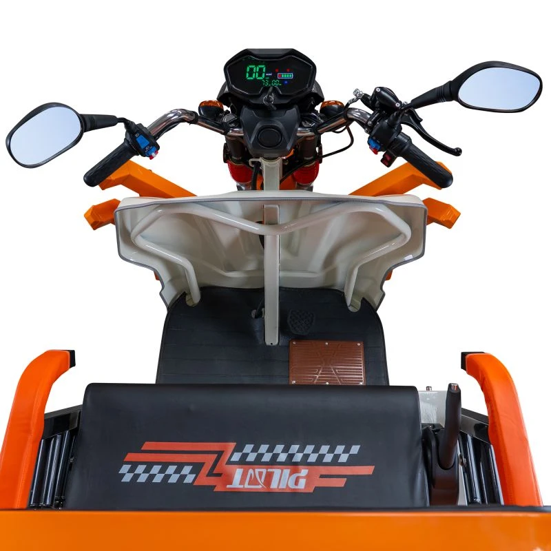 RURIS Pilot 3130A – Triciclu Electric Cargo cu Motor 3600W, Baterie 72V 58Ah, Autonomie 80 km, Capacitate 603 kg, Frana Fata Disc / Spate Tambur, viteza maxima de 25 km/h, conform reglementarilor UE, fara permis