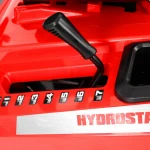 Tractoras de tuns gazon Hecht, Motor Loncin 11,9 CP, 432 cm³, latime de lucru 86 cm, cos colector 250 l, transmisie automata CVT, pornire electrica