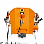 Tocator de crengi si resturi vegetale RURIS ST500 PLUS cu motor 15 CP si diametru taiere 100 mm