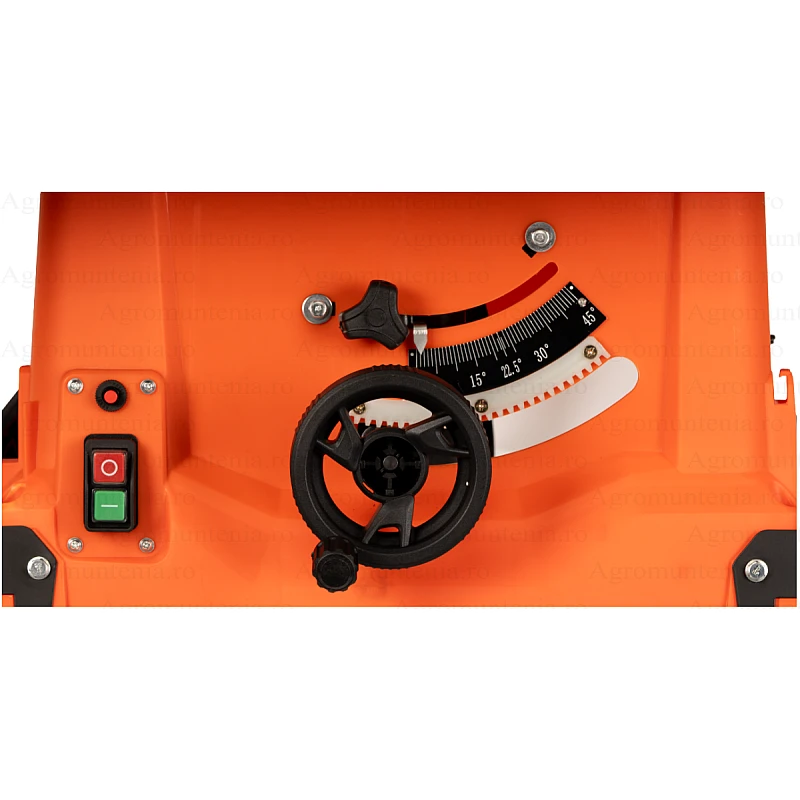 Fierastrau Circular de Masa Evotools TS 1800, 1800W, Disc 250mm, Taiere 85mm la 90°, Turatie 4500rpm, Masa 645x1002mm, 230V