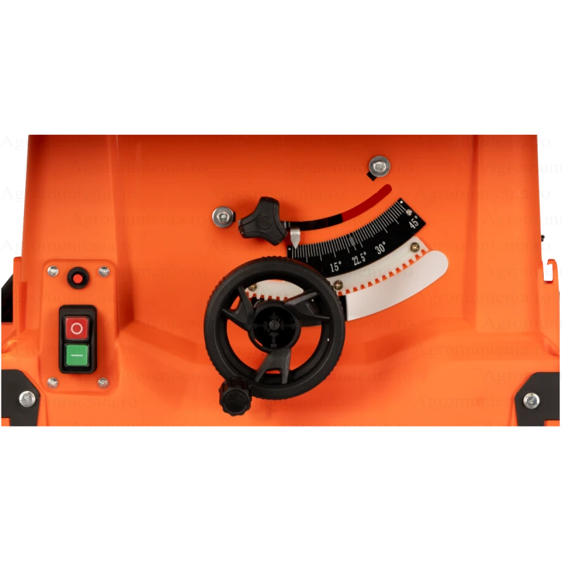 Fierastrau Circular de Masa Evotools TS 1800, 1800W, Disc 250mm, Taiere 85mm la 90°, Turatie 4500rpm, Masa 645x1002mm, 230V