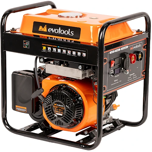 Generator Invertor Sudura WIG 2000 Evotools – Putere 2000W, Curent 160A, Motor 7.5CP, Functionare 2 in 1, Sudura MMA + Generator Curent