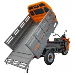 RURIS Pilot 3130G – Triciclu Electric Cargo cu Motor 3600W, Baterie 72V 58Ah, Autonomie 80 km, Capacitate 603 kg, Frana Fata Disc / Spate Tambur, viteza maxima de 25 km/h, conform reglementarilor UE, fara permis