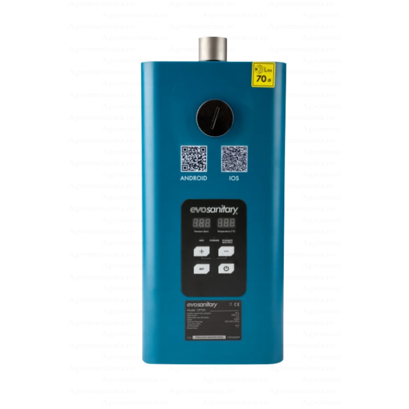 Pompa Inteligenta cu convertizor de frecventa Evosanitary Plus, putere 750W, debit 116 l/min, presiune 4.8 bar
