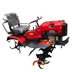 Motocultor 4x4 Rotakt Zeppelin 15 CP, Diesel, motor 532 cmc, pornire electrica/manuala, ridicare electrica accesorii, plug, rarita, freze, roti de cauciuc