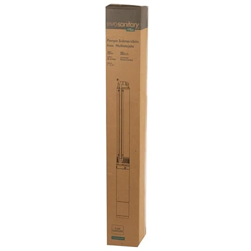 Pompa Submersibila Inox 1100W Centrifugala 14 Turbine Panou de Comanda Rezistenta Sporita la Nisip Evosanitary Plus