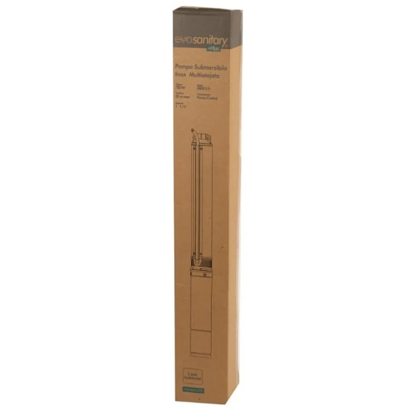 Pompa Submersibila Inox 1100W Centrifugala 14 Turbine Panou de Comanda Rezistenta Sporita la Nisip Evosanitary Plus