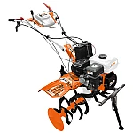 Motocultor RURIS DAC185 PRO + roti cauciuc 19x7-8, Putere 8.5 CP, Pornire la cheie si demaror, Carcasa transmisie fonta nodulara, Model 2026