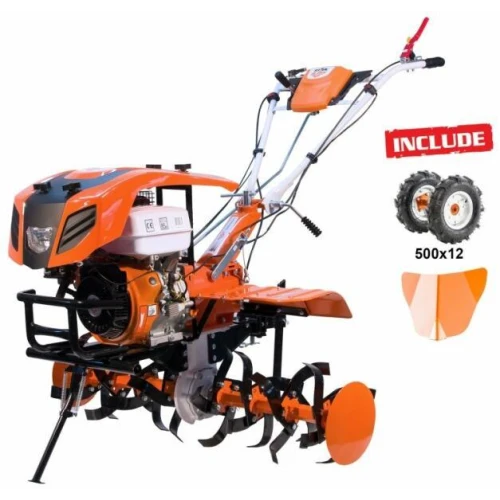 Motocultor RURIS 915K, 15 CP, 4 timpi, 420 cc + roti cauciuc + rarita