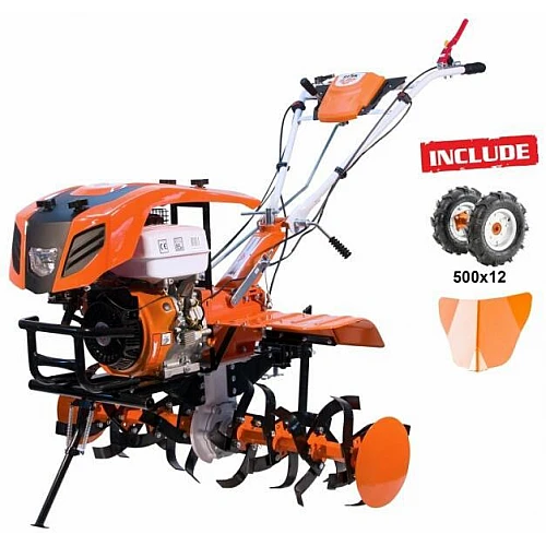 Motocultor RURIS 915K, 15 CP, 4 timpi, 420 cc + roti cauciuc + rarita