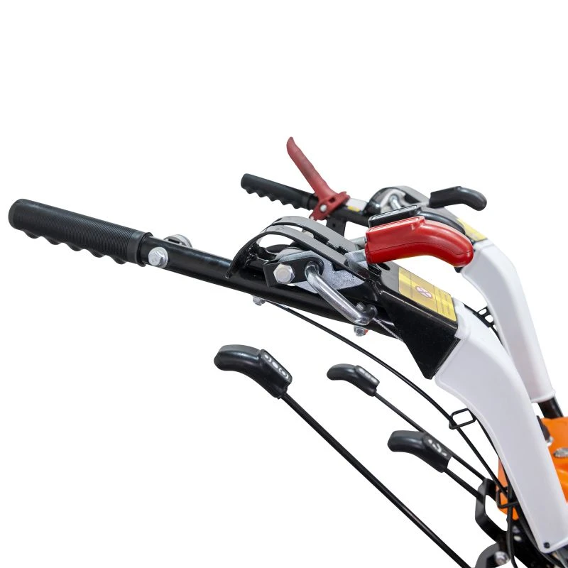 Motocultivator RURIS 977S, motor benzina 4T, 420 CC, 16 CP, 5 viteze, roti 5.00-10, cu freza de sapat S977, Plug RURIS P977