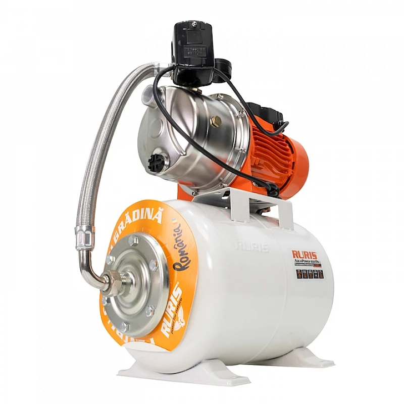 Hidrofor RURIS aquapower 6009S, 880 W, 24 l , debit 46 l/min, 45 m inaltime refulare, 9 m adancime absorbtie