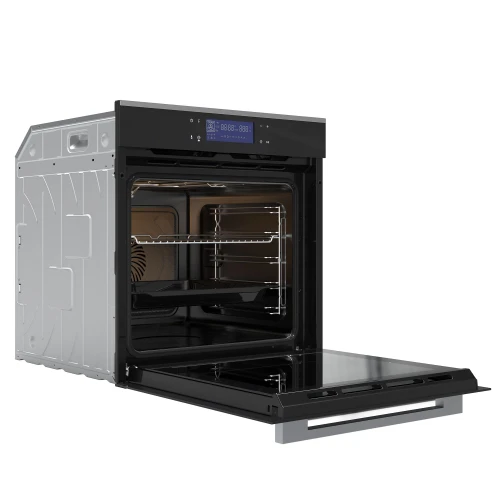 Cuptor electric incorporabil Samus SC632GDT13, clasa A+, 74 litri, 13 functii, grill, ventilator, timer, gatire 3D, autocuratare catalitica, afisaj digital, control touch, 2890 W