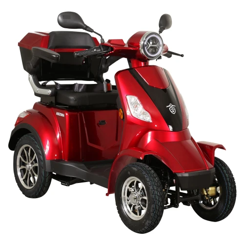 Cvadriciclu electric Samus Arizona-4R1-10T1000-60V20-Red, motor 1000 W, acumulator 60V 20Ah, autonomie 50 km, viteza maxima de 25 km/h, conform reglementarilor UE, fara permis