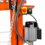 Despicator lemne hidraulic, Ruris Expert VLS 1200, vertical, 12 tone, electric, 3000 W, diametru lemn despicat maxim 400 mm
