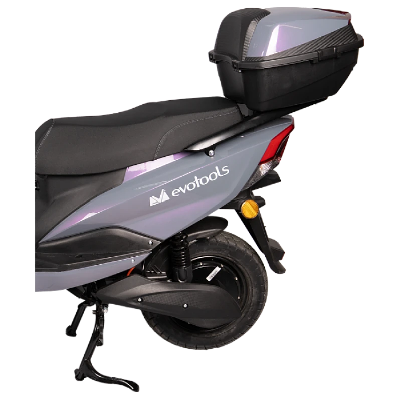 Scuter electric Evotools SC1500SK/C, Autonomie 65 km, Afisaj Digital, Frâne Discuri + Tambur, viteza maxima de 25 km/h, conform reglementarilor UE, fara permis, rosu