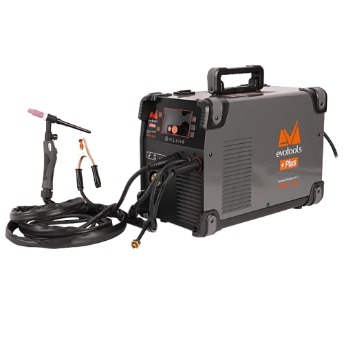 Invertor Sudura 3 in 1 cu Afisaj LED WMI135 EvoTools + Plus, Sudura MMA, MIG/MAG (Gas/No Gas), TIG Lift