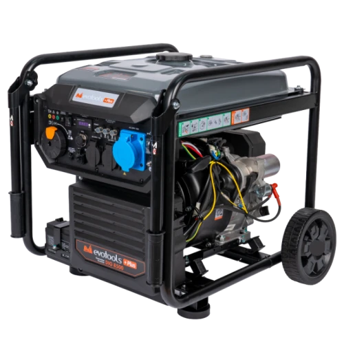 Generator Invertor DIG8500 EvoTools +Plus, 8500 W, 230 V, Pornire Electrica, Telecomanda, USB Type-A si Type-C