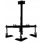 ProGARDEN PRO-PRS20-45 prasitoare cu roata limitatoare adancime pentru motocultor, 20cm distanta intre randuri, tija 45cm