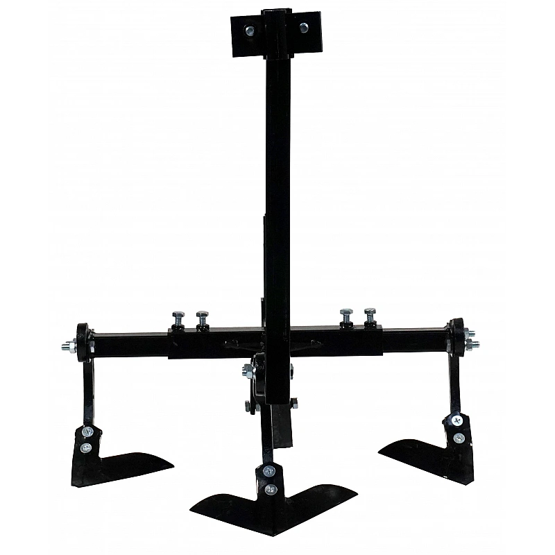 ProGARDEN PRO-PRS20-45 prasitoare cu roata limitatoare adancime pentru motocultor, 20cm distanta intre randuri, tija 45cm