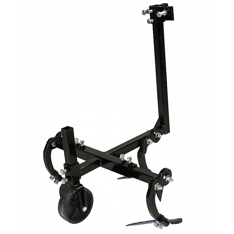 ProGARDEN PRO-PRS20-45 prasitoare cu roata limitatoare adancime pentru motocultor, 20cm distanta intre randuri, tija 45cm