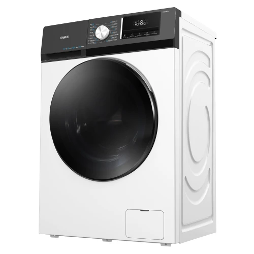 Masina de spalat rufe frontala Samus WSEDI9148, 9 kg, 1400 rpm, clasa A, 56 cm, motor inverter, curatare tambur