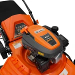 Masina de tuns gazon pe benzina DAC 120XR, autopropulsata, motor Ducar 4 CP, latime taiere 46 cm, colectare si mulching