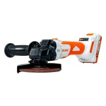 Polizor unghiular pe acumulator RURIS RMX 4125 POWER ALFA UP, contine acumulator 2400e, x-charge