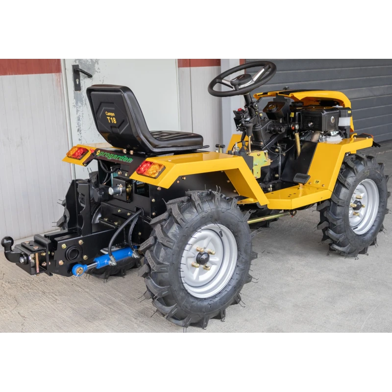 ProGARDEN Campo T18 Minitractor V27 4x4, 18CP, benzina, hidraulica fata-spate, roti 6.00-12, Model 2026