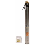 Pompa Submersibila Inox 750W Centrifugala 12 Turbine Panou de Comanda Rezistenta Sporita la Nisip Evosanitary Plus