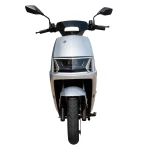 Scuter electric Samus MODENA-25-12T2000-72V23-Silver, putere maxima 2000W, Autonomie 85 km, viteza maxima de 25 km/h, conform reglementarilor UE, fara permis