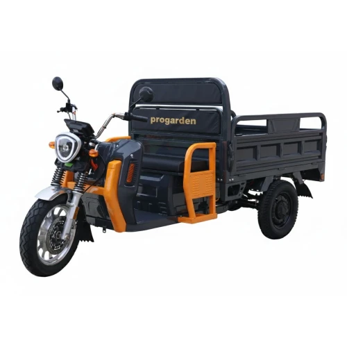 Triciclu Electric Cargo Progarden TRIVO 3000, 72V, 58Ah, incarcator inclus, putere 3000W, viteza maxima de 25 km/h, conform reglementarilor UE, fara permis, autonomie 80km