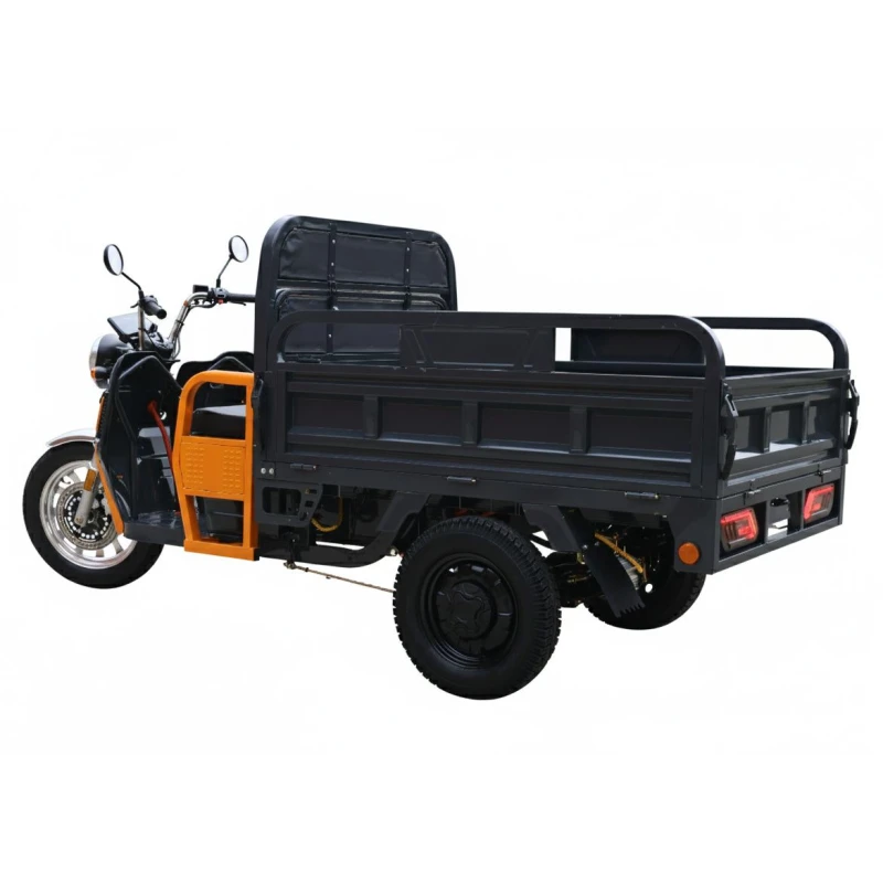 Triciclu Electric Cargo Progarden TRIVO 3000, 72V, 58Ah, incarcator inclus, putere 3000W, viteza maxima de 25 km/h, conform reglementarilor UE, fara permis, autonomie 80km