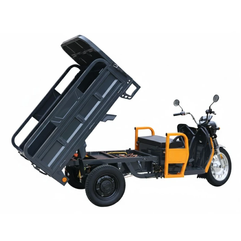 Triciclu Electric Cargo Progarden TRIVO 3000, 72V, 58Ah, incarcator inclus, putere 3000W, viteza maxima de 25 km/h, conform reglementarilor UE, fara permis, autonomie 80km