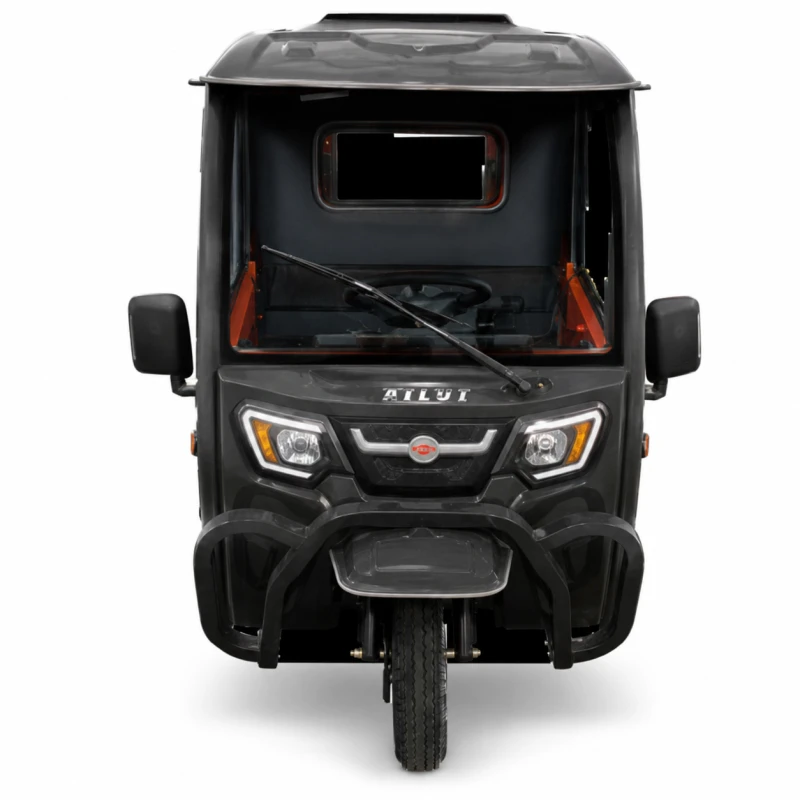 Triciclu Electric Cargo RURIS PILOT 4000C, 2500W, Autonomie 60 km, Cu Volan, Baterie 72V, viteza maxima de 25 km/h, conform reglementarilor UE, fara permis