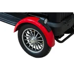 Triciclu electric persoane BLADE VIVA 14, 500W, 60V 20Ah, autonomie 50 km, viteza maxima de 25 km/h, conform reglementarilor UE, fara permis, Rosu-Negru