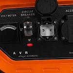 Generator curent electric Ruris R-POWER GE2800RC, 2500W, 7CP, AVR, pornire electrica, telecomanda, rezervor 15L